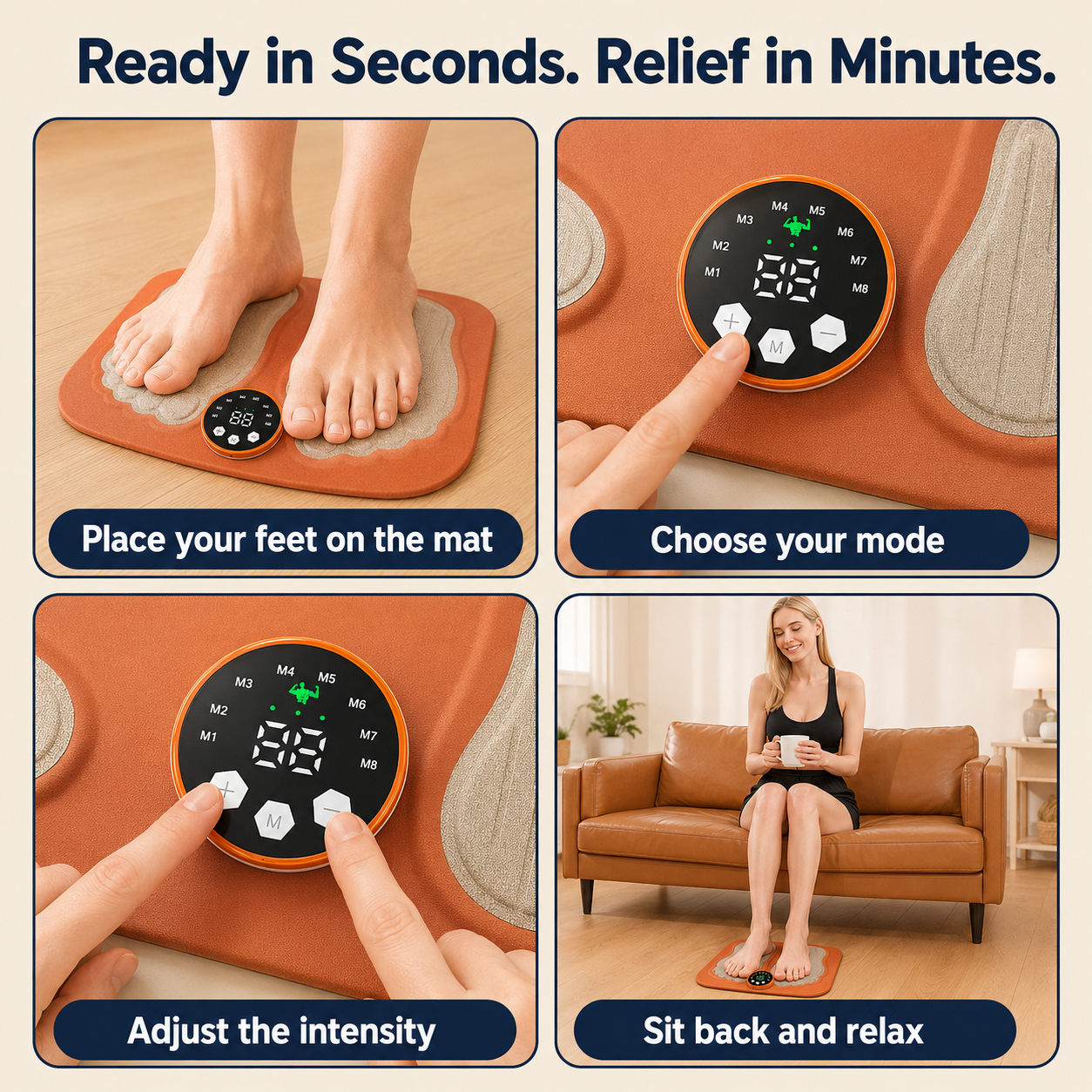 Foot & Body Pulse Massager