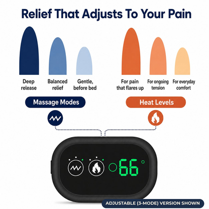 Heated Shoulder Massager with Vibration Therapy